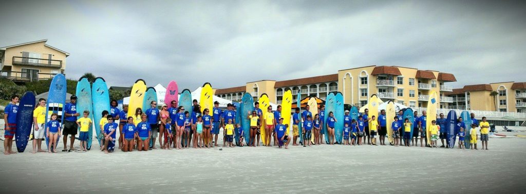 Pipeline to a Cure hosts surfing events for individuals with cystic fibrosis and their families.