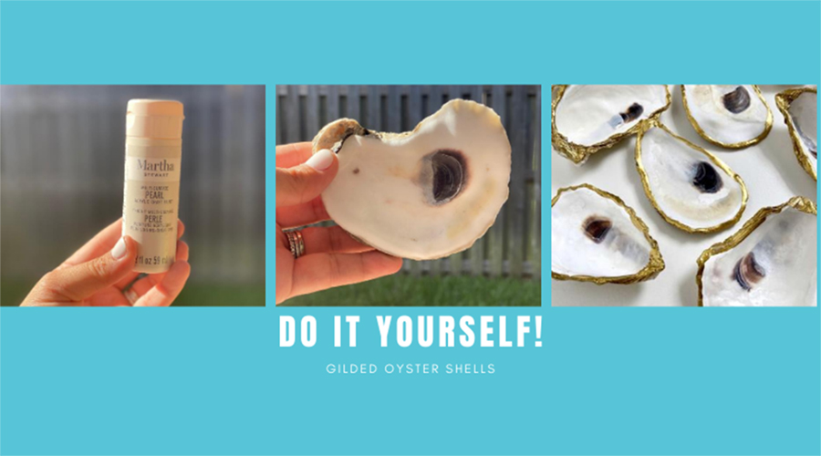 How to Make Gilded Oyster Shell Jewelry Dishes 