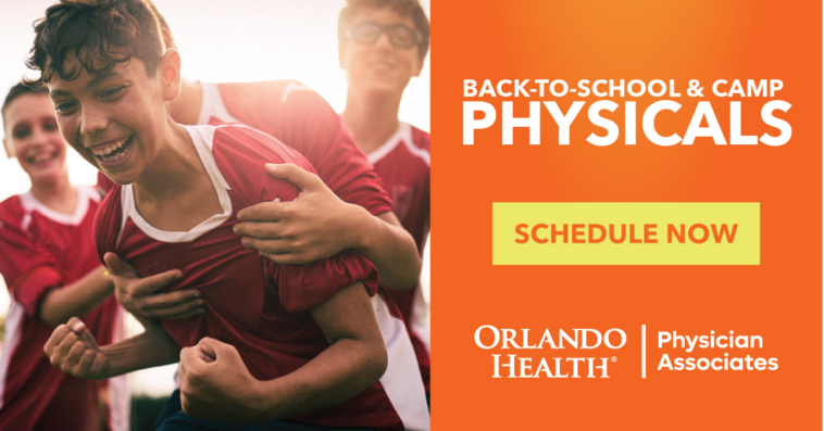 Back to School Physical Exams with Orlando Health