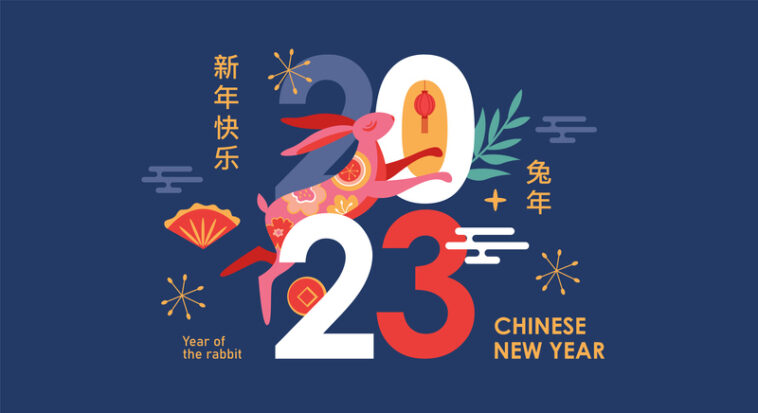 Chinese New Year holiday banner design.