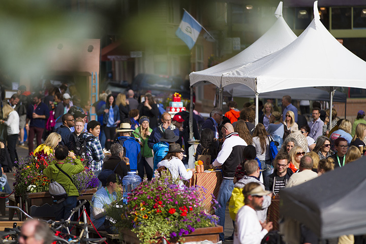 A food market for foodies to enjoy.