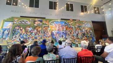 A photo of the "Inspiration Orlando United" mural embodies the spirit of unity and resilience that the city of Orlando displayed in the wake of the tragedy.