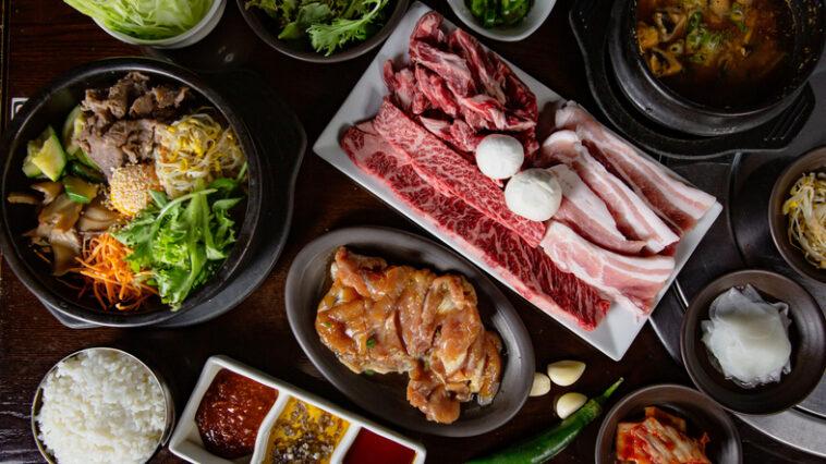 View of Korean BBQ to represent some new Orlando restaurants.