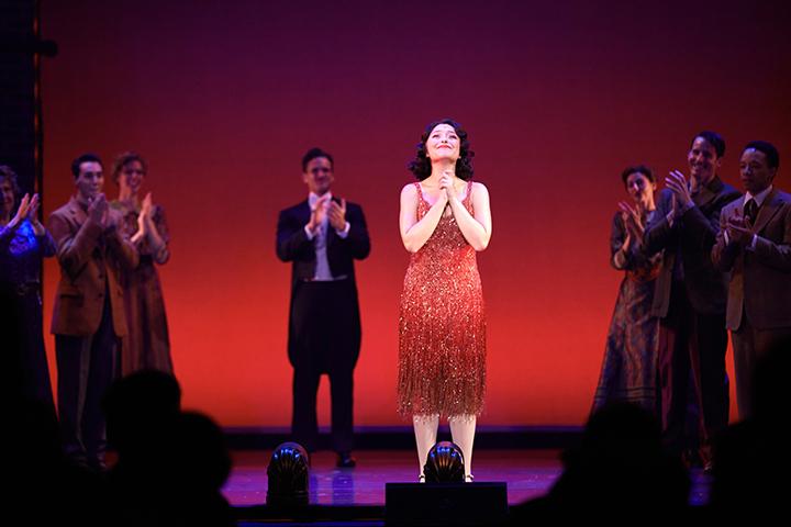 Photo of Katerina McCrimmon, a graduate of Florida State University  who plays the role of Fanny Brice in Funny Girl.