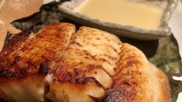 Delicious moist and tender miso marinated Black Cod.