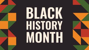 Flyer for Black History Month
