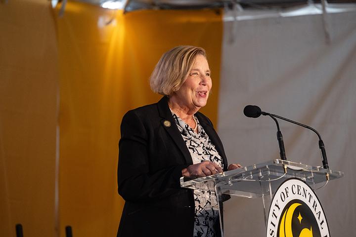 Dean of the UCF College of Nursing Mary Lou Sole.