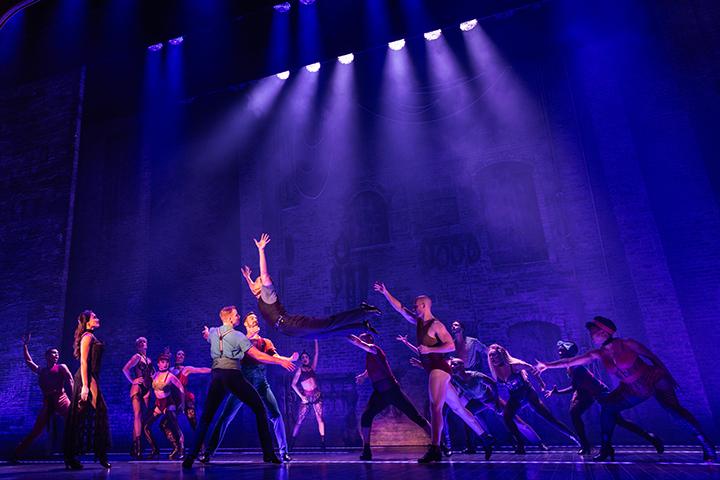 The cast of the North American Tour of Moulin Rouge! The Musical