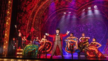 The cast of Moulin Rouge on tour