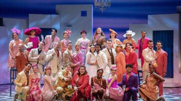 Mamma Mia cast, a favorite of the Orlando Broadway season lineup.