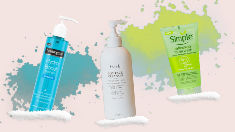 3 top facial cleansers