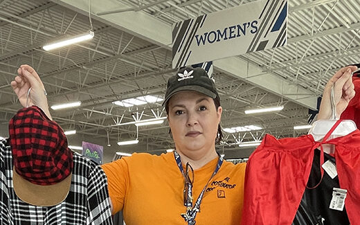 Halloween costume coordinator at Goodwill